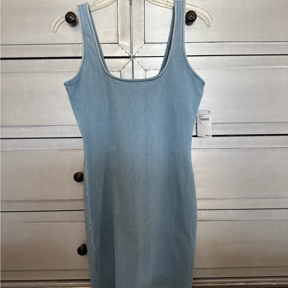 Good America Denim Mini Dress - Picture 1 of 5